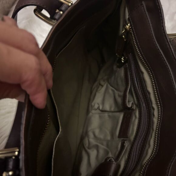 Vintage Cole Haan brown leather bag - Picture 5 of 12